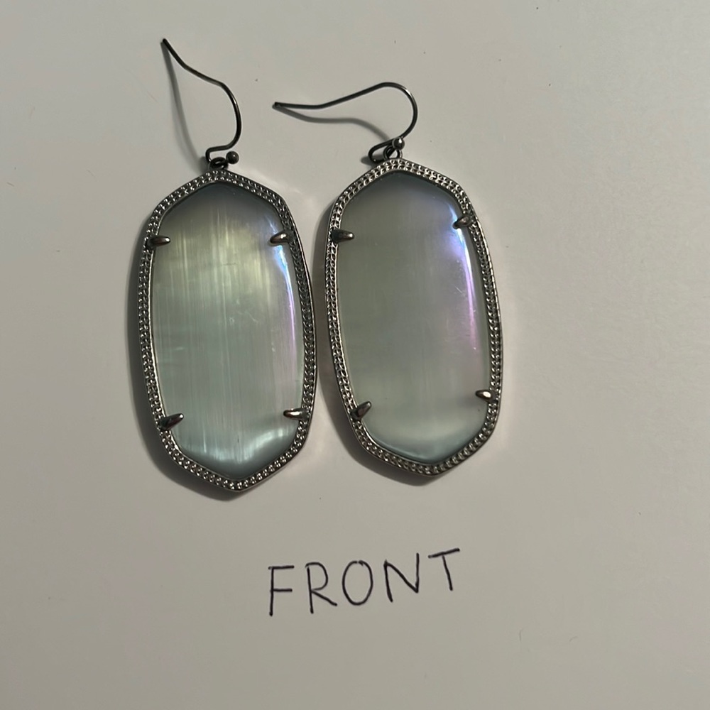 Kendra Scott Iridescent Slate Cats Eye Danielle